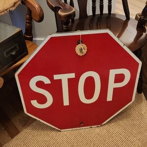 Vintage Stop Sign